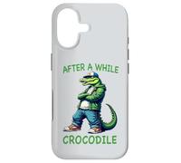 After A While, Crocodile Vibrant Street-Smart Apparel Case for iPhone 17