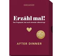 After Dinner: The Question Game That Brings You Closer, Communication Game on Cooking and Food, 3-8 Players Author Elma Van Vliet