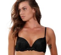 After Eden Anna Lace Single Boost Underwired Gel Bra 10.08.5165 CD - Black - 34DD