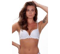 After Eden 'anna' Lace Single Boost Underwired Gel Bra In White White 38DD
