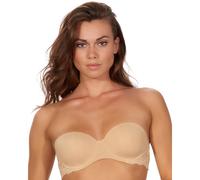After Eden Basic Strapless Lace Bra - Nude/Powder - 36D