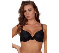 After Eden Double Boost Lace Underwired Bra In Black Black