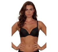 After Eden Single Boost Underwired Gel Bra In Black Black