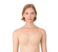 After Eden Women's Two Way Boost in Recycled Fabric and Lace and Multifunctional Straps Bra, Powder Pink, 34B