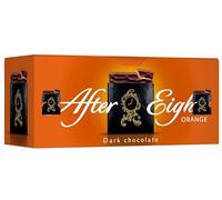 After Eight Orange Flavoured Dark Chocolate Mints 200g | Dark Chocolate with Orange Flavour Fondant Centre | Mint Chocolate Gift Box | Christmas Treat