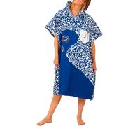 After Essentials - Bath Poncho - Poncho Beach Save la Mermaid - Blue Blue one size