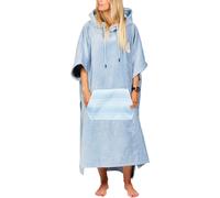 After Essentials - Bathing poncho - Poncho Jacquard Bleached Blue Blue