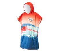 After Essentials - Bath poncho - Destination Biarritz - Red Red one size