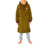 After Essentials - Fleeces poncho - Sofa Wish - Brown Brown one size