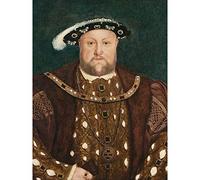 After Hans Holbein The Younger King Henry VIII Large Wall Art Print Canvas Premium Poster Mural