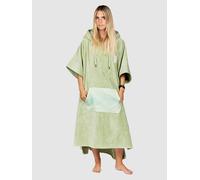 After High End Surf Poncho tender green Uni