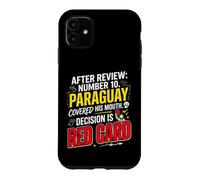 After Review: Number 10. Covered his mouth. Decision is Red Case for iPhone 11