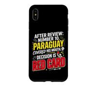 After Review: Number 10. Covered his mouth. Decision is Red Case for iPhone XS Max