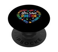After School Director Friendly Kind Helpful Empathic Calm Re PopSockets Adhesive PopGrip