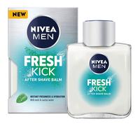 (After Shave Balm) NIVEA MEN FRESH KICK After Shave Balm (100ml), Refreshing After Shave Lotion, Men's Skin Care, After Shave Balm with Mint and Cactus Water