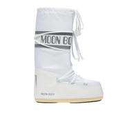 Moon Boot for woman. 80D1400440 Icon Nylon Boots white (39/41), Flat, None, Casual, Snow