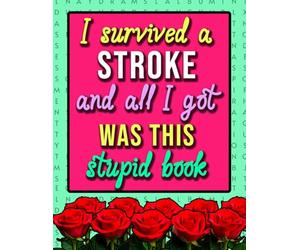 After Stroke Word Search: A Funny Brain Injury Recovery Present For Adults and Seniors