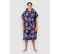 After Tech Pocket Surf Poncho neon Uni