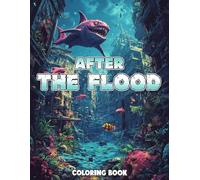 After the Flood Coloring Book: Aquatic Realms Coloring Pages Featuring Mysterious Creatures and Ocean Ruins Illustrations for All Ages Imagination and Fun