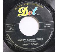 after the hurt is gone/ sorry about that (DOT 16989 45)