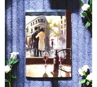 After the Rain Ceramic Art Tile Brent Heighton Romantic Parisian Scene