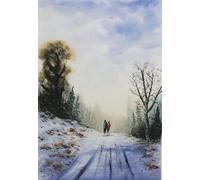 After The Snowfall 27.9 X 38.1 X 0 Cm (11 X 15 X 0 Inches)