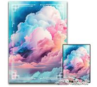 After The Storm Clouds 1000 Piece Jigsaw Difficult Puzzles for Adults Perfect for Teenagers Family Bonding Brain Teaser & DIY Home Decor Gift 1000 PCS(38x26cm)