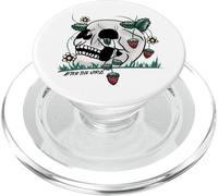 "After The Virus": "Strawberry Skull" PopSockets PopGrip for MagSafe