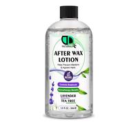After Wax Lotion with Lavender & Tea Tree Oil - Soothes & Calms the Skin, Hydrates & Nourishes, Prevents Ingrown Hairs & Bumps, Speeds Up Skin Healing, Cooling Sensation For All Skin Types (30ml)