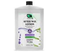 After Wax Lotion with Lavender & Tea Tree Oil - Soothes & Calms the Skin, Hydrates & Nourishes, Prevents Ingrown Hairs, Speeds Up Skin Healing, Cooling Sensation For All Skin Types (250ml Postal)