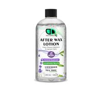 After Wax Lotion with Lavender & Tea Tree Oil - Soothes & Calms the Skin, Hydrates & Nourishes, Prevents Ingrown Hairs, Speeds Up Skin Healing, Cooling Sensation For All Skin Types (100ml)