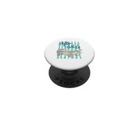 After While Alligator Floral Watercolor Art PopSockets Adhesive PopGrip