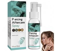 Aftercare Spray,St/erile Saline Spray,Pierc/ing Cleaning Solution,Cleaning Aftercare Fluid for E/ar,E/ar Care Mist,Ea/r Pierci/ng Cleanin/g Solution,Pierci/ng Aftercar/e Spra/y Suitable for After Sun
