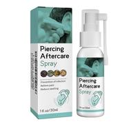 Aftercare Spray,Sterile Saline Spray,Cleaning Aftercare Fluid For Ear,Aftercare Fluid Cleaner,Soothing Mist,Suitable For Ears, Nose, Tongue, Navel,Ear Care Mist