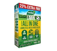 Aftercut All In One Complete Lawn Feed, Weed & Moss Killer 100m² Box, Granular Lawn Treatment for Established Lawns