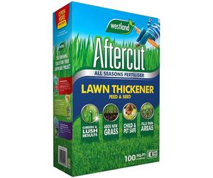Aftercut Lawn Thickener Feed and Seed, 100 m2, 3.5 kg, Brown