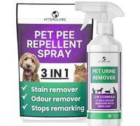 Afterglobe 3-in-1 Pet Urine Enzyme Cleaner for Carpets, Furniture and Flooring, Removes Pee Stains & Odour, Stops Repeat Marking in the House, Pee Smell Neutraliser For Dogs and Cats