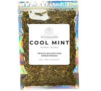Afterglobe Cool Mint Herbal Blend | Mullein, Damiana, Lemon Balm, Peppermint & Calendula | Triple-Milled Smooth Mix | Loose Leaf Herbal Tea (50g)