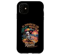 Afterlife Beach - Spirits Never Leave - Día de los Muertos Case for iPhone 11