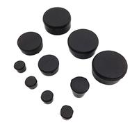 AfterMokit Replacement 10x Motorcycle Rubber Frame Plugs for 2006-2010 for Suzuki GSX-R 600 GSX-R 750 Black