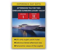 Afternoon Tea for Two Onboard Sunborn Luxury Yacht Gift Experience