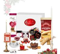 Afternoon tea gift set | Festive food gift box | Gourmet food hamper | Mothers day present | hamper gifts for women, men, couples