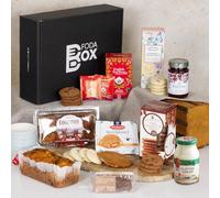 Afternoon Tea Gift Set - Luxury Cream Tea Hamper for 2 with English Breakfast Tea, Clotted Cream, Cake, Biscuits & Sweet Treats - Gifts For Mum, Birthday & Hampers For Her. English Tea Gifts.