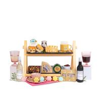 Afternoon Tea Hamper - Gourmet Food Basket - Tea Time Set - Birthday Present - Premium Tea Gift - Luxury Snack Box - Special Occasion Treat