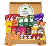 Afternoon Tea Hamper with Walker Biscuits, Preserves, Coffee Bags and Hot Choc | Total of 28 Assorted Tea and Biscuits Gift Set