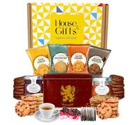 Afternoon Tea Harry The Wizard Luxury & Biscuit Hamper Tea Tin, Honey, Jam & Biscuits - Perfect Teas and Biscuits Gifts for Women, Men or Grandparents - Premium Snacks