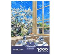 Afternoon Tea Jigsaw Puzzles for Adults Interesting Puzzles 1000 Pieces Educational Games for Adults Gifts 70x50cm/1000pcs