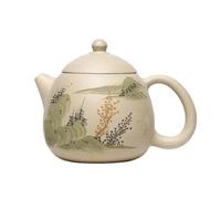 Afternoon Tea Set 280ml Chinese Purple Clay Teapot Hand-Painted Dragon Egg Tea Pot Customized Filter Infuser Zisha Beauty Set Tea Sets