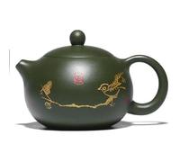 Afternoon Tea Set Chinese Authentic Zisha Tea Set Gifts 210ml Yixing Purple Clay Teapots Master Handmade Xishi Pot Ball Hole Filter Kettle Tea Sets