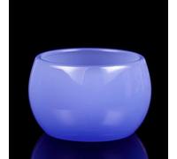 Afternoon Tea Set Chinese Style Tea Set Festival Imperial Purple Jade Porcelain Cup Heat-Resisting Glazed Stone Bowl Tea Sets(1pc)